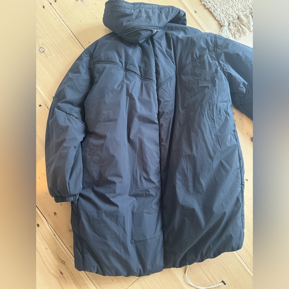 Isabel Marant Black Dacayori Parka Coat size S XL OVERSIZED NWT - Picture 6 of 6